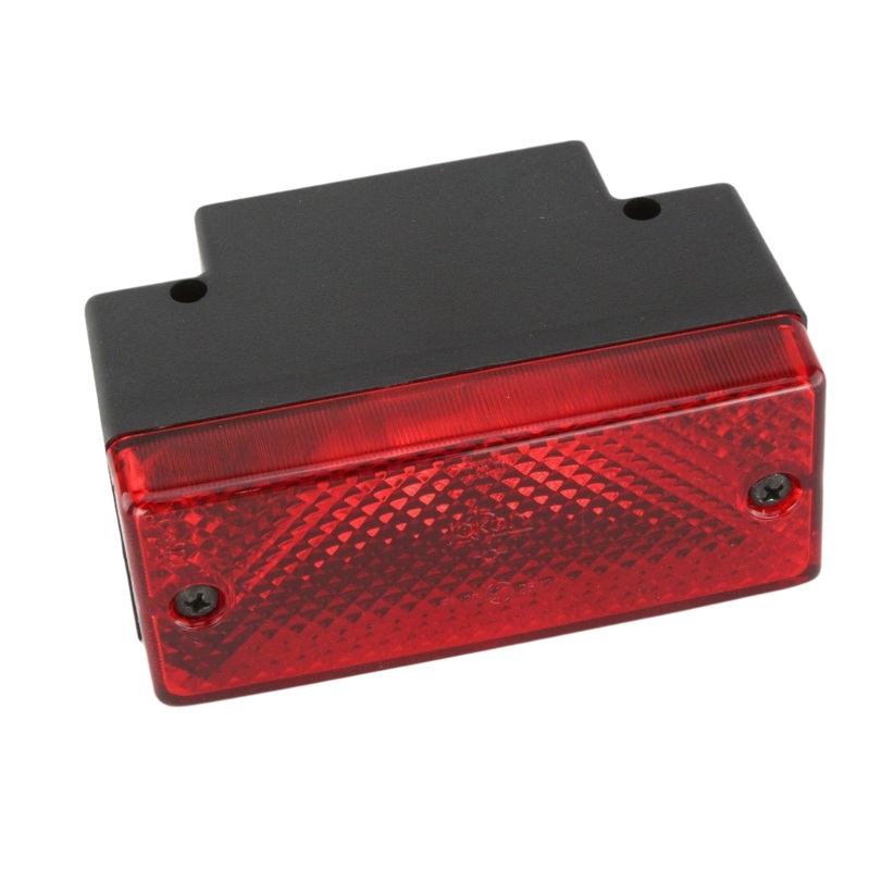 Compact Rectangular Rear Fog 115mm