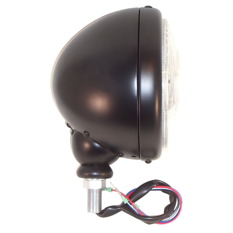 Complete Headlamp Black 5 3/4" No