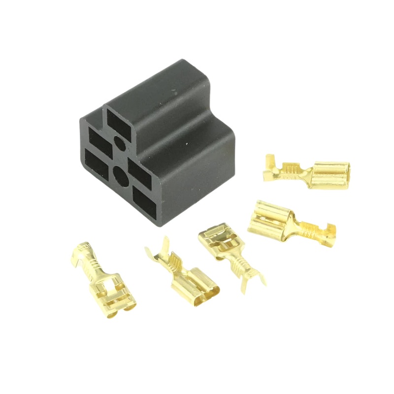 Connetor Plug for 3 Speed Heater Fan Switch With Rubber Knob