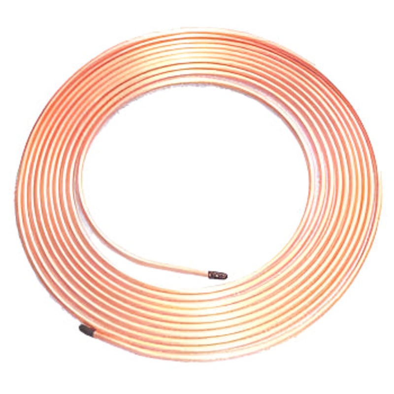 Copper Brake Pipe 25 ft Roll 3/16"