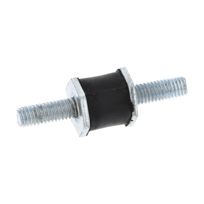 Cotton Reel Rubber Mount 16mm Hex x 16mm. 16mm long M6 studs
