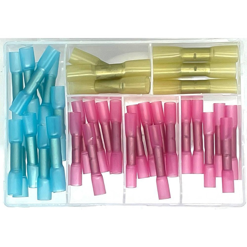 Crimp and Heat Shrink Butt Connector Pack