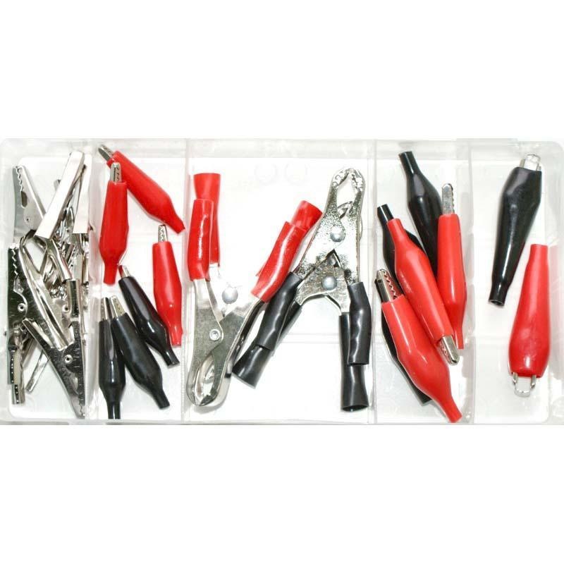 Crocodile Clip Selection Pack Of 28