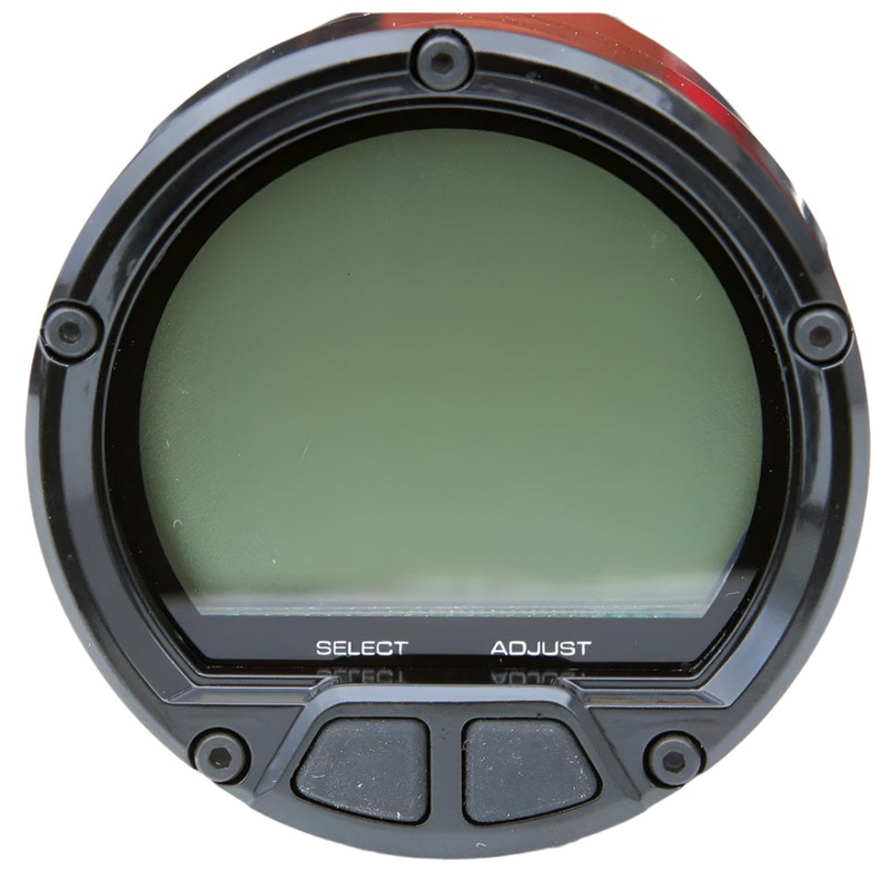 Digital Tachometer Black Bezel 65mm