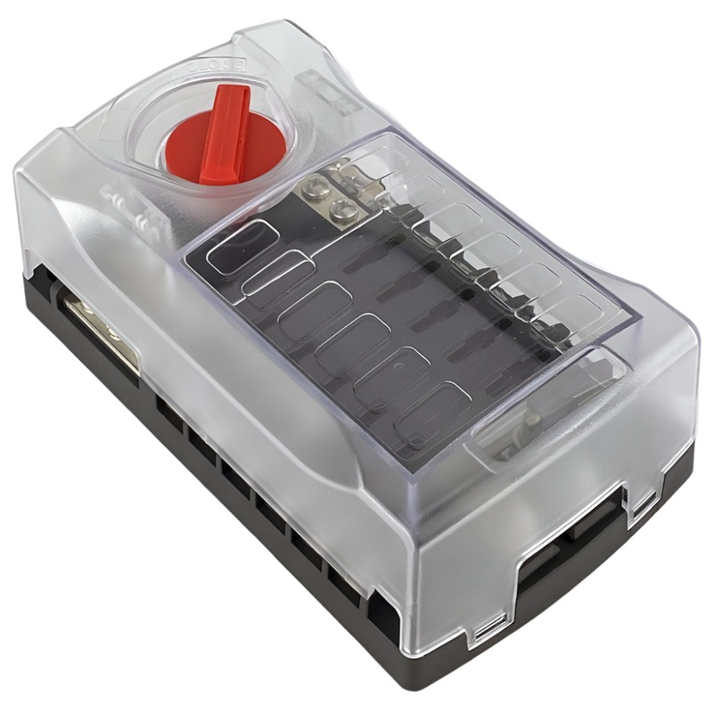 Distribution and 12 Way Fuse Box