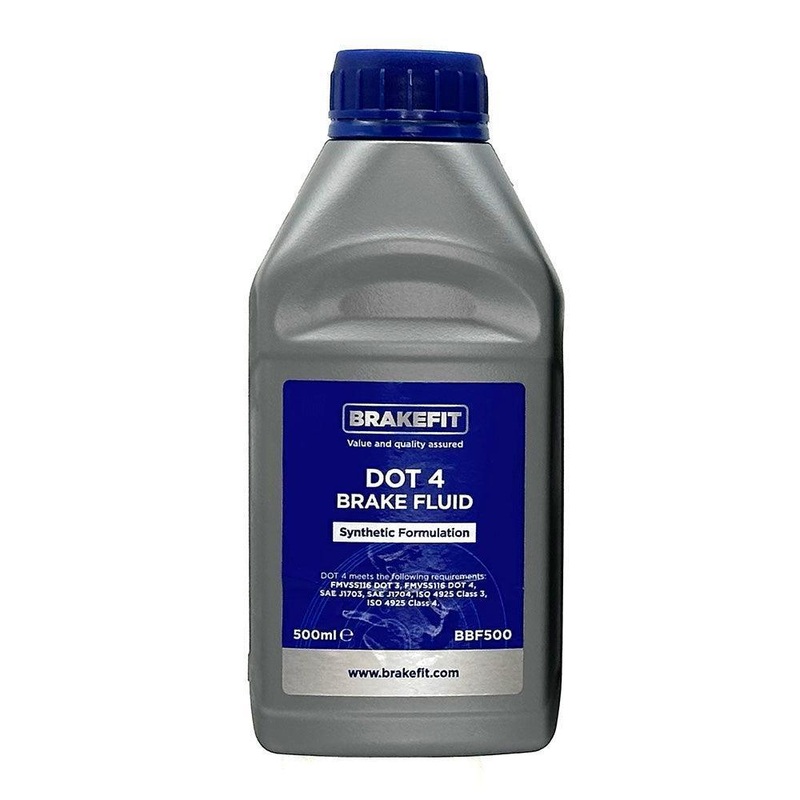 DOT 4 Brake & Clutch Fluid 1/2 Litre