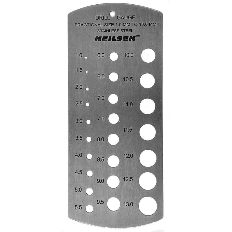 Drill Gauge 1 to 13mm