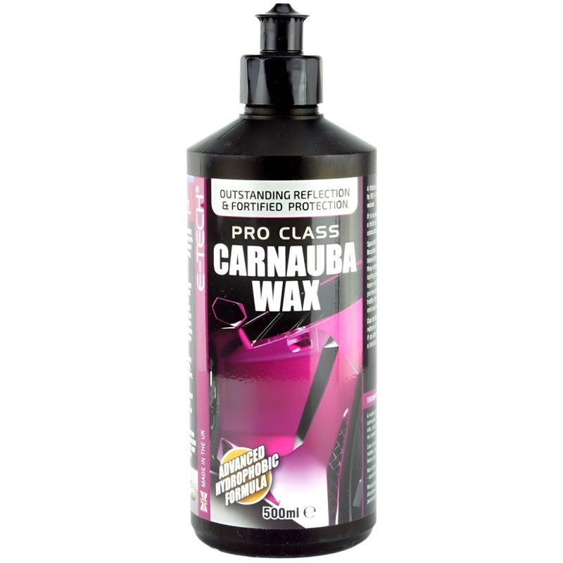 E-Tech Pro Class Carnauba Wax 500ml