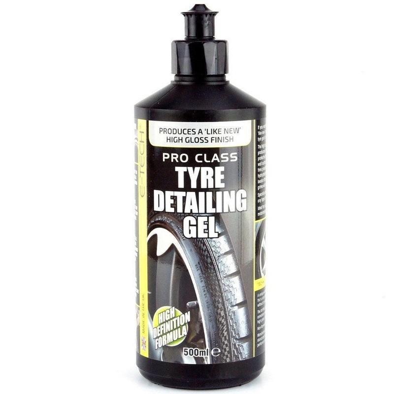 E-Tech Pro Class Tyre Detailing Gel 500ml