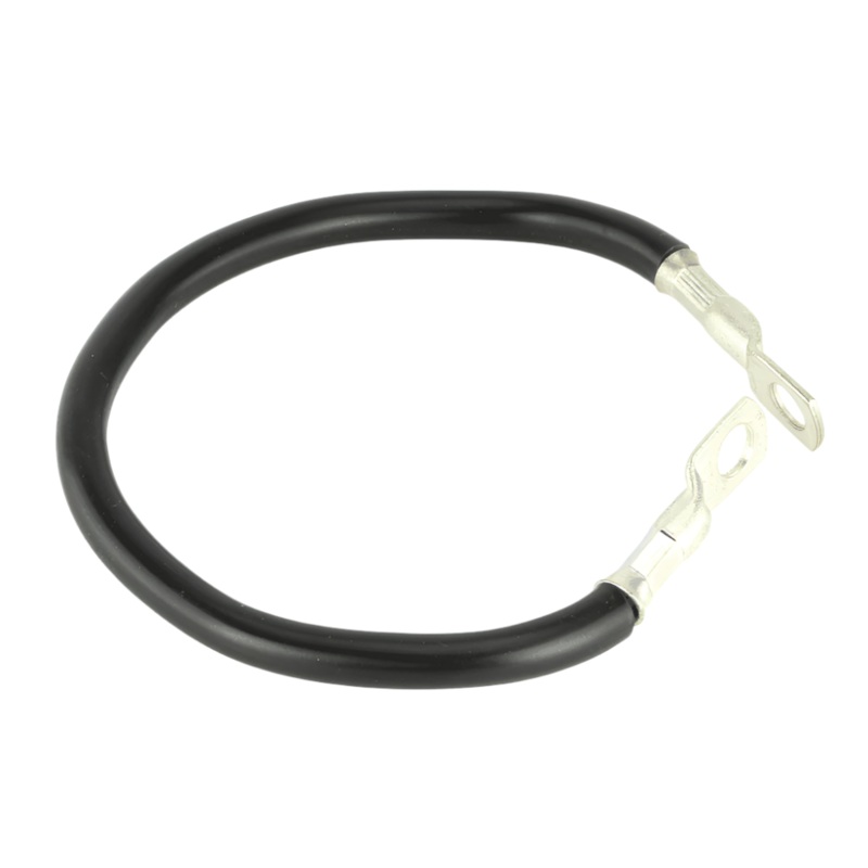 Earth Strap 12" with Two Ring Terminals 300mm