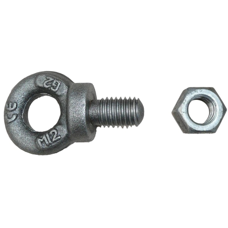 Eye Bolt M12 x 22mm Long Thread