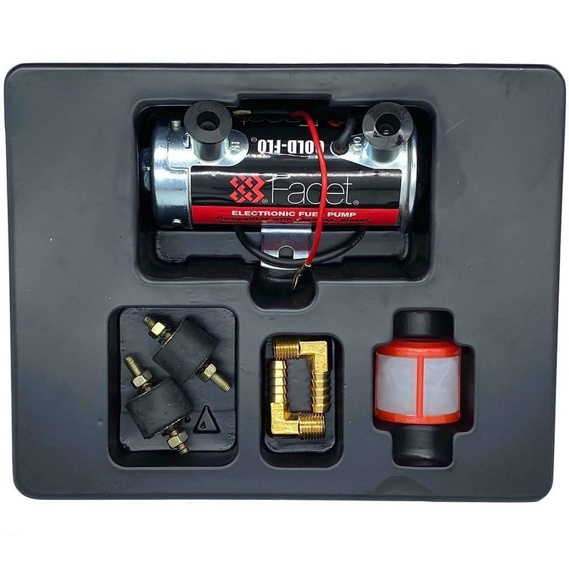 Facet Cylindrical Red Top 'Works' Fuel Pump Kit