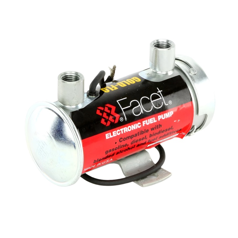 Facet RED TOP Competition Solid State Cylindrical Pump