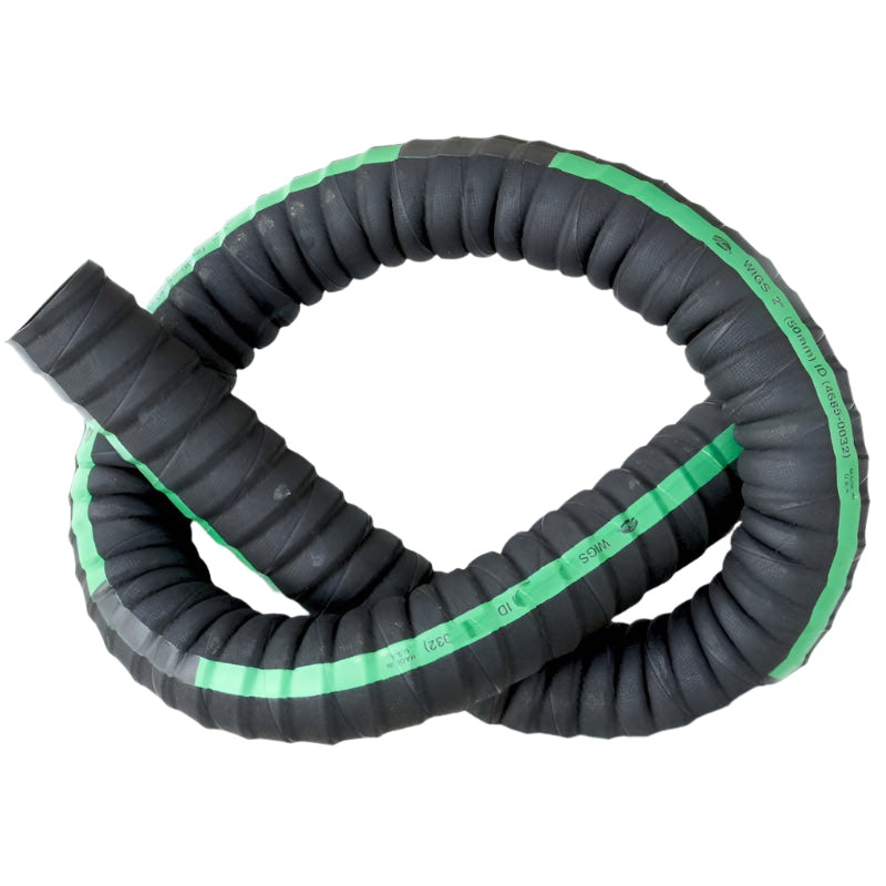 57mm (2") ID Gates Green Stripe Flexible Hose