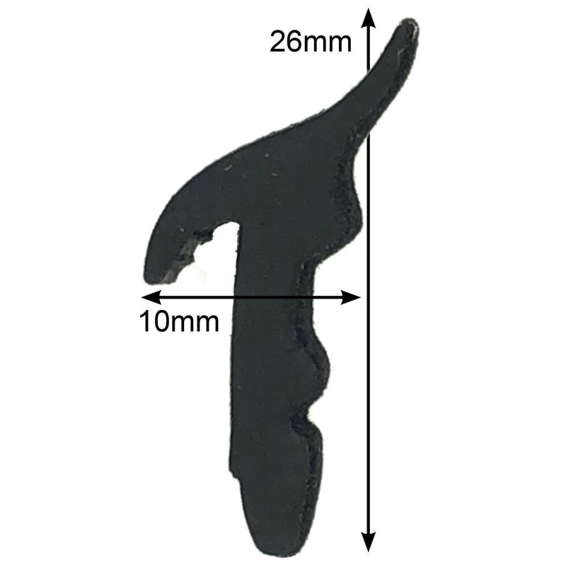 Flexible Flocked Window Trim From a Roll