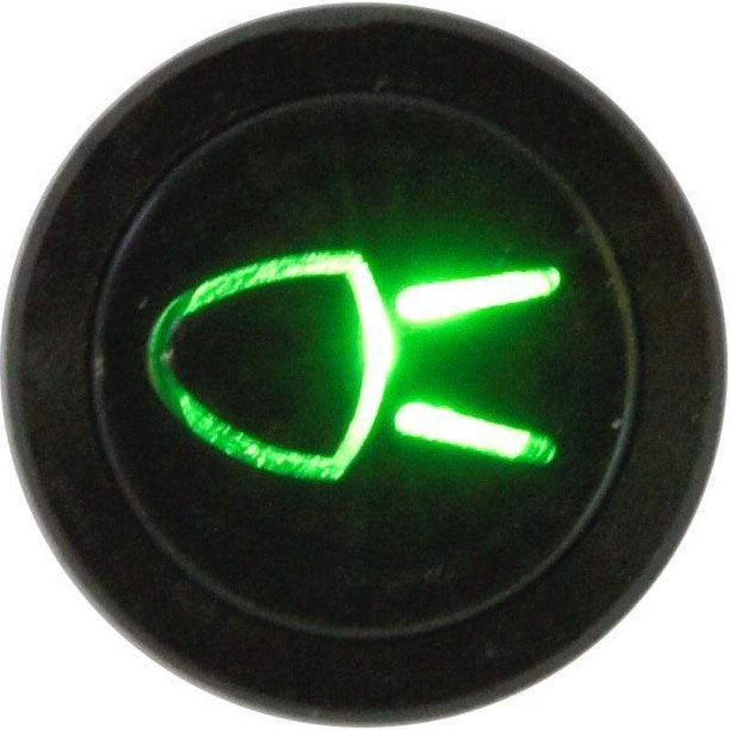 Flush Bezel Black LED Warning Light LIGHTS
