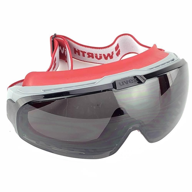 Full-Vision Face Gasket Safety Goggles Clear and Tinted.