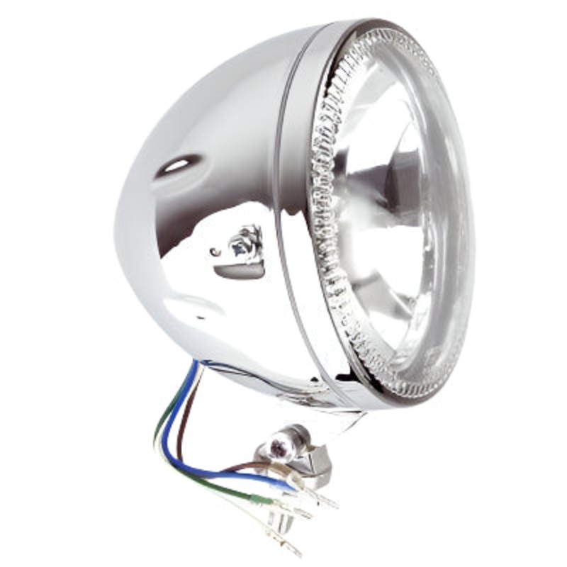 Halo Rim Headlamp Chrome 146mm