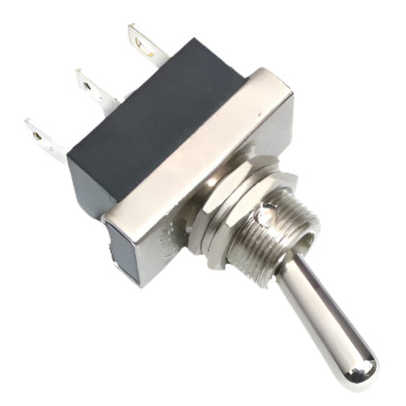 Heavy Duty Chrome Toggle Switch On-Off-On