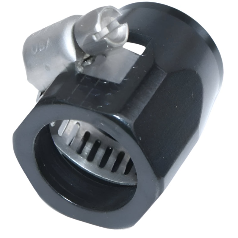 Hose End Finisher Black 17.5mm ID