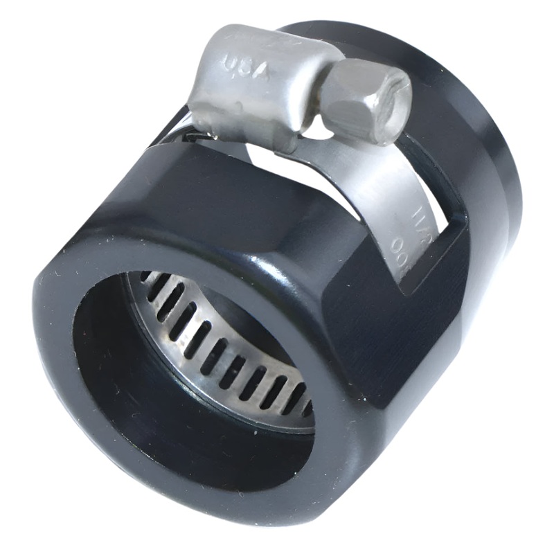 Hose End Finisher Black 25mm ID