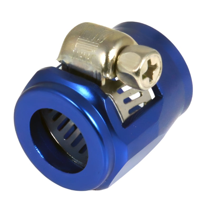 Hose End Finisher Blue 17.5mm ID