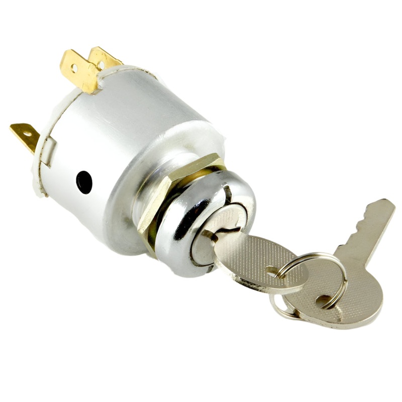 Ignition / Start Switch Chrome Bezel 3 Position