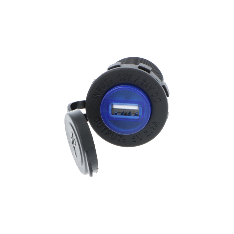 Illuminated USB-A Charging  Socket