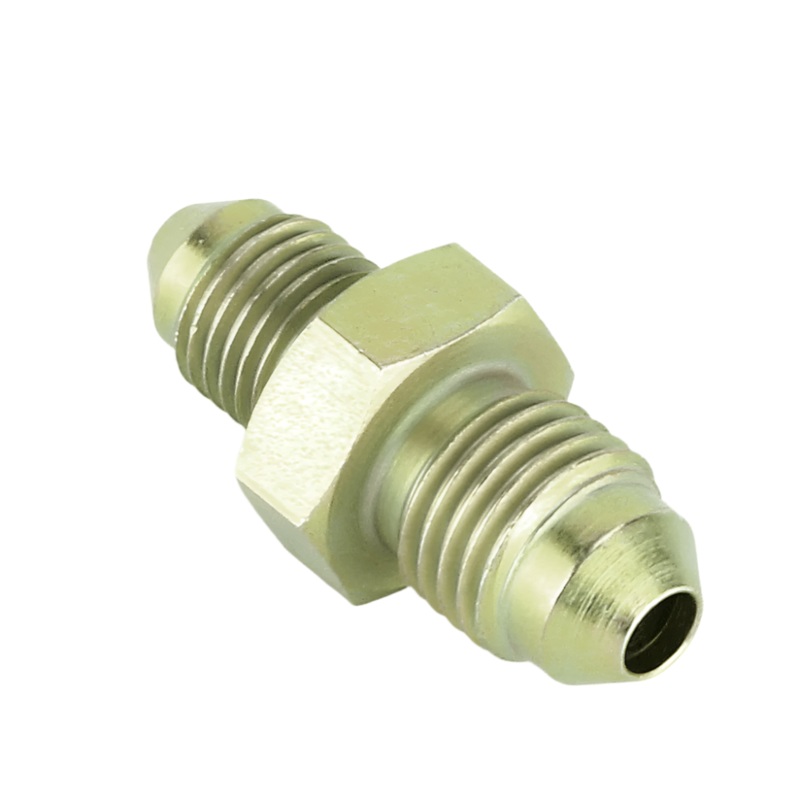 In-Line Connector 7/16" UNF Male to 3/8" UNF Male