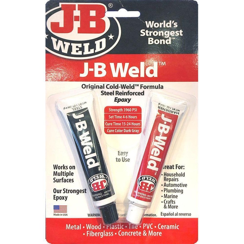 JB WELD Steel Reinforced Epoxy