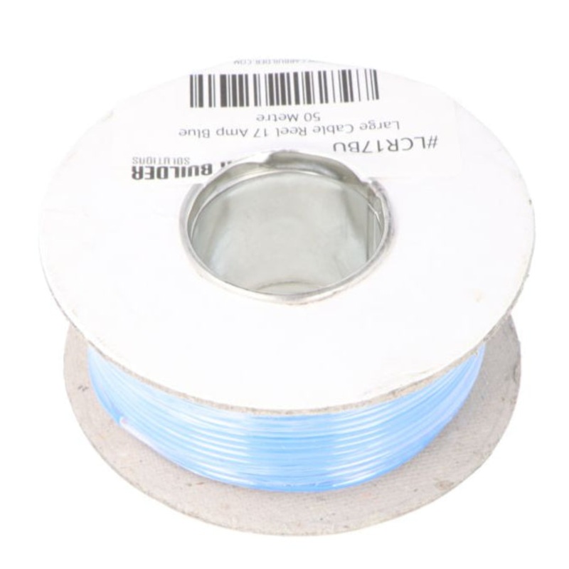 Large Cable Reel 17 Amp Blue 50 Metre