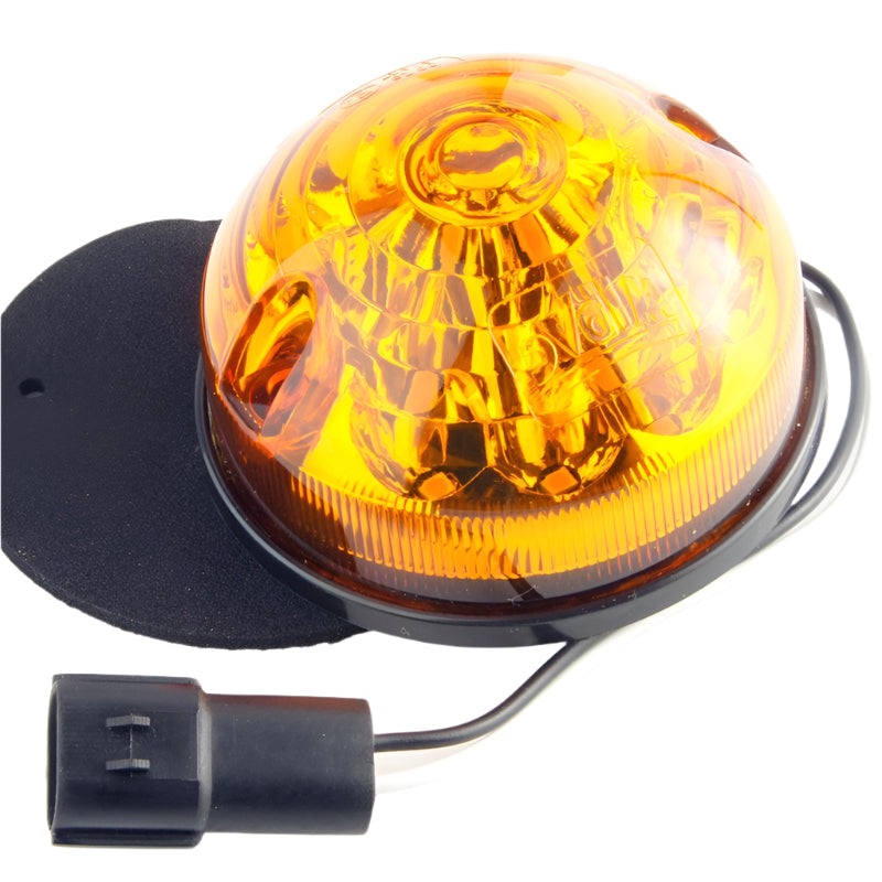 LED 73mm Amber Indicators Surface Mount