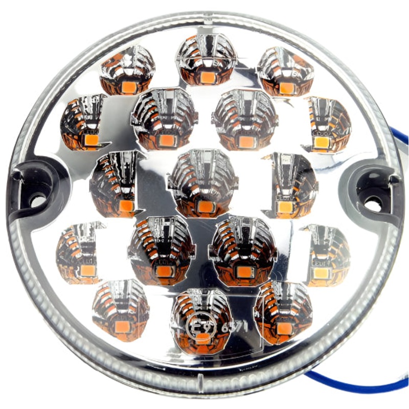 LED 95mm Stop/Tail Clear Lens Pair