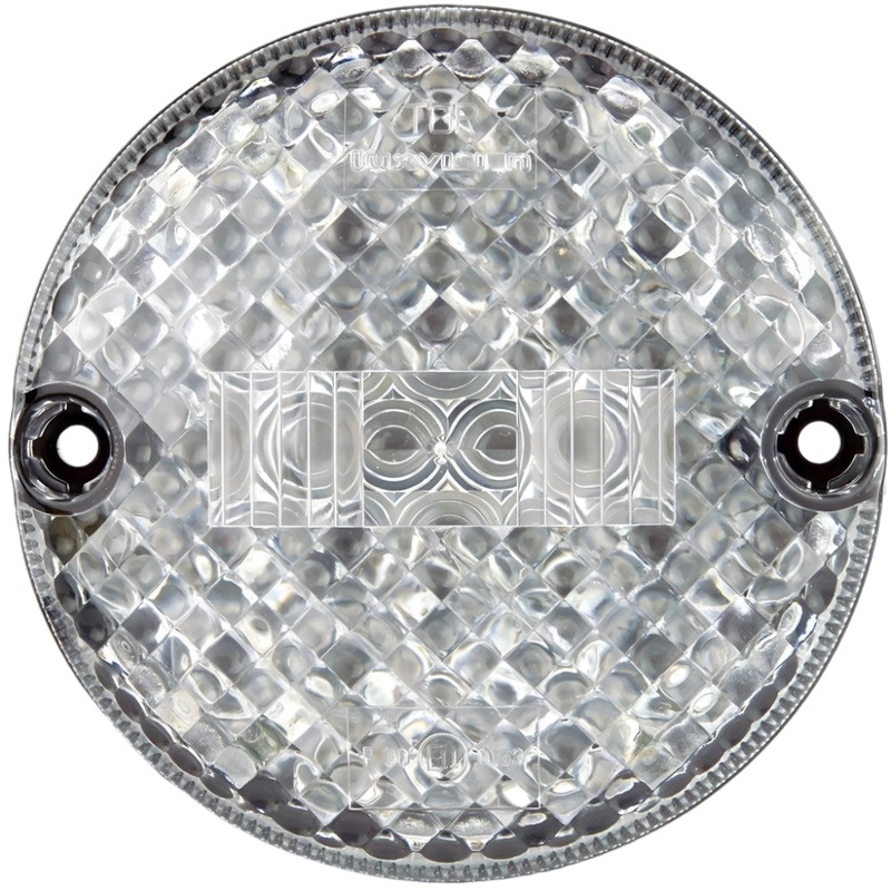 Clear Domed Lens LED Reverse Lamp 95mm Diameter