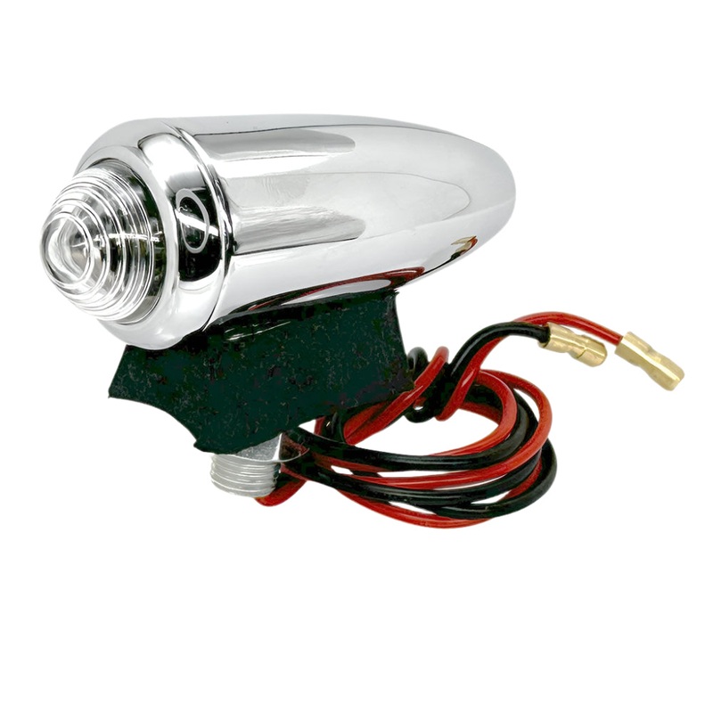 LUCAS 516 Chrome Torpedo Side Light