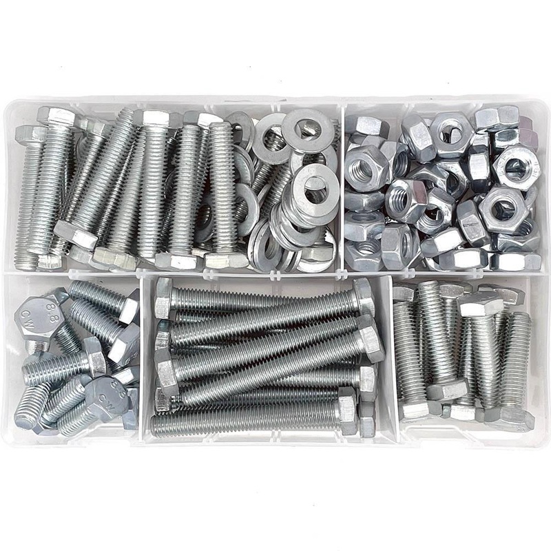 M10 Nut And Bolt Selection Pack Of 145