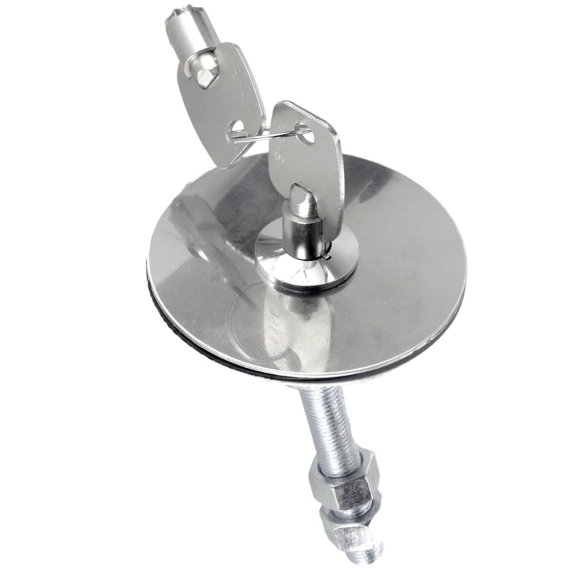 Stainless steel Chrome Locking Bonnet Pin Kit