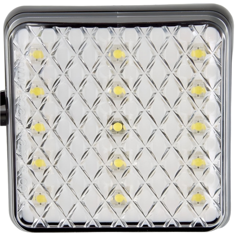 Surface Mount Square LED Reverse Light 80 x 80mm