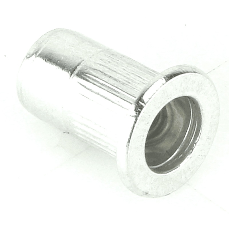 M6 Flat Aluminium Rivnuts Pack Of 10