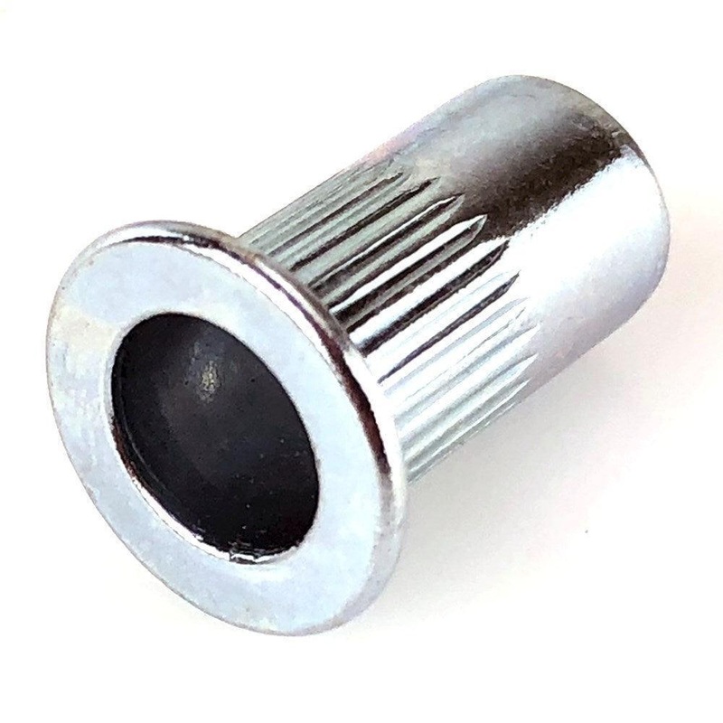 M8 Steel Flat Rivnut Pack Of 10