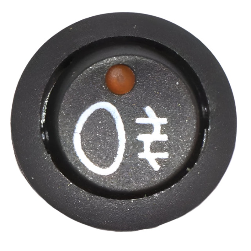 Mini Rocker Switch Illuminated Rear Fog