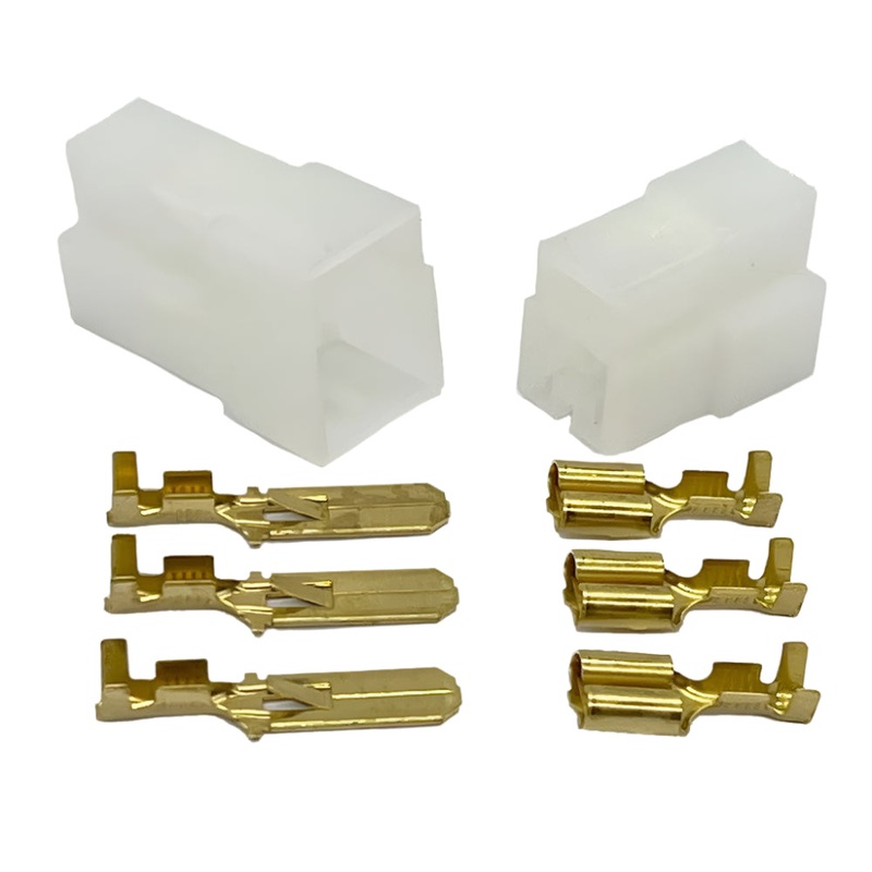 Multipin Wiring Connectors 3 Way  Pack Of 5