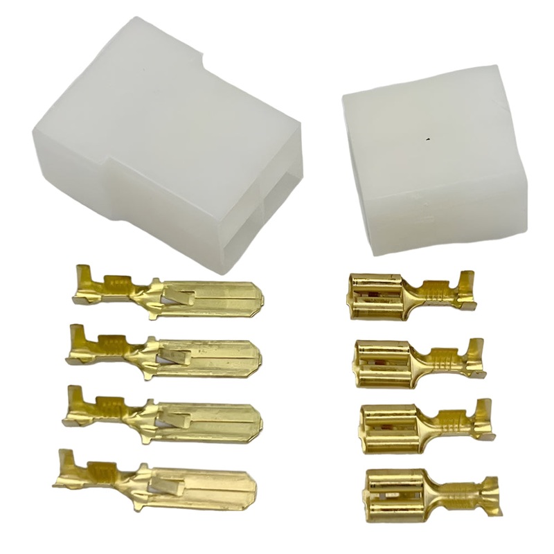 Multipin Wiring Connectors 4 Way Pack Of 5