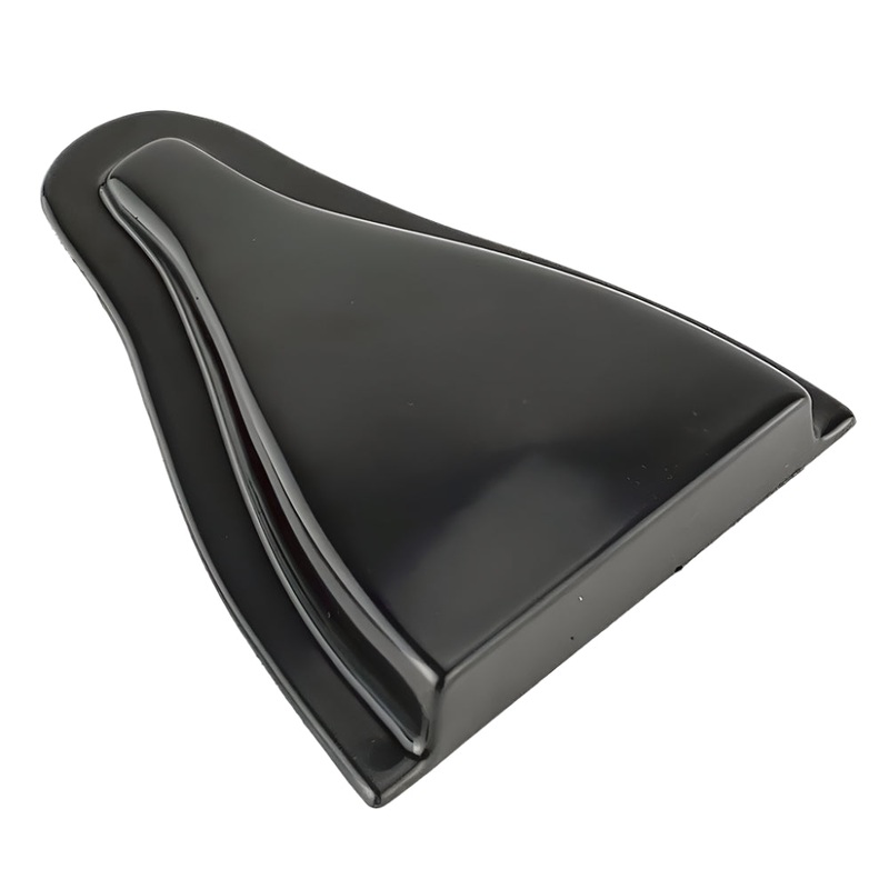 Naca Duct Smooth Black Small 180mm