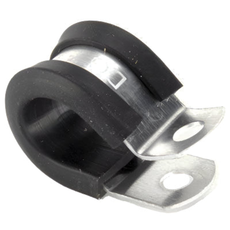 Natural Aluminium P-Clip 11mm
