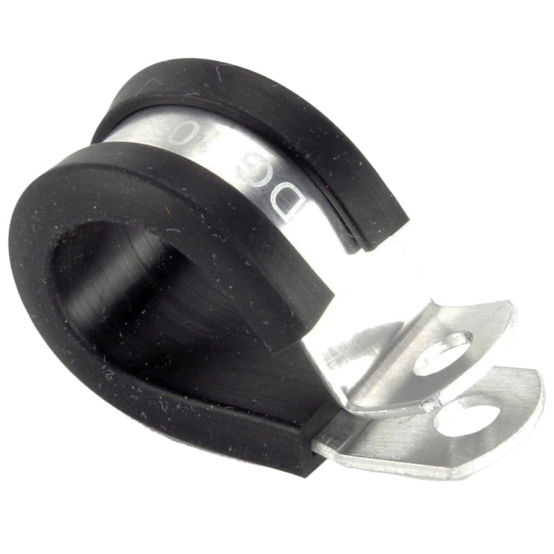 Natural Aluminium P-Clip 16mm