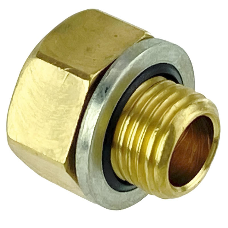 Brass Adapter 1/4 BSP Male to 1/8 NPT Female
