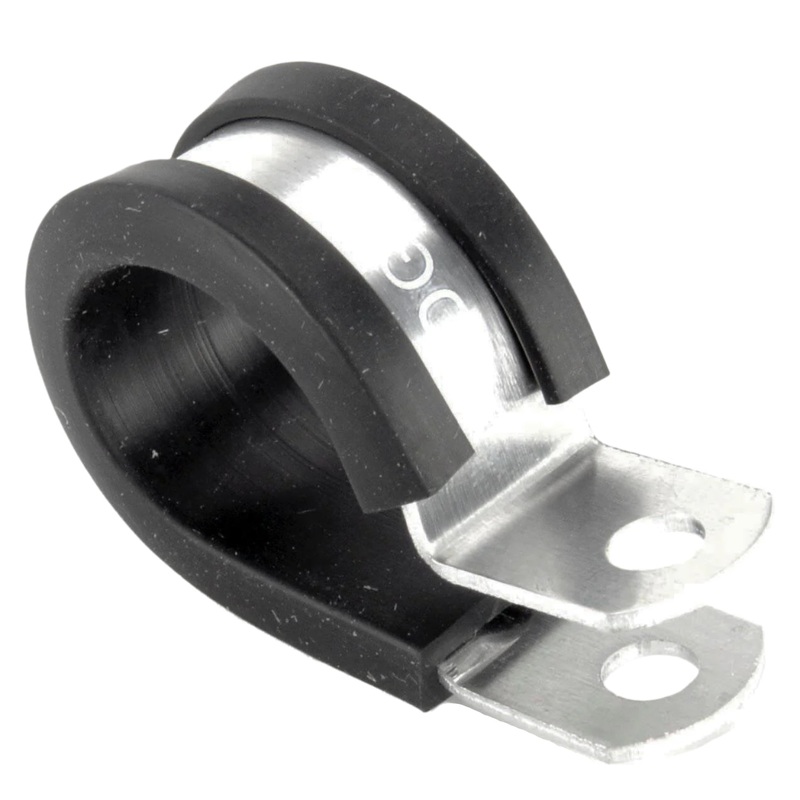 Natural Aluminium P-Clip 19mm