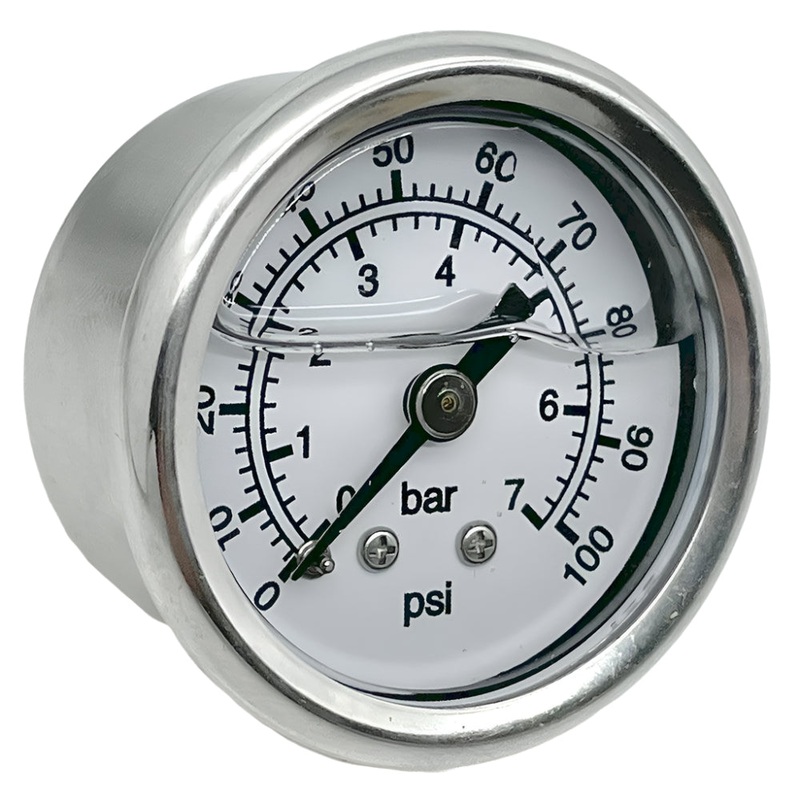 Oil Filled Fuel Pressure Gauge. High Pressure. Injection 0-7 BAR