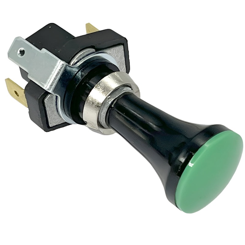 ON-OFF Illuminated Push-Pull Switch GREEN